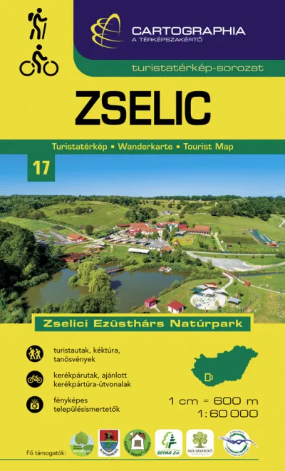 Rendeld meg most Zselic turistatérkép