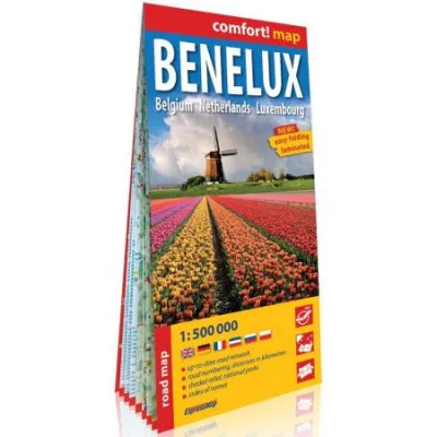 Benelux államok Comfort térkép 2020 1.500 000 Biztonságos fizetés