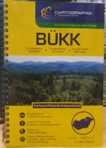 Bükk turistakalauz térképpel - településtérképekkel Vásárlói kedvenc