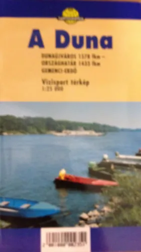 A Duna (Dunaújváros - Országhatár - Gemenci erdő)- Vizisport térkép Árcsökkenés