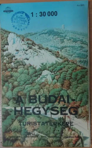 Nézd meg most A Budai-hegység turistatérképe 1:30000