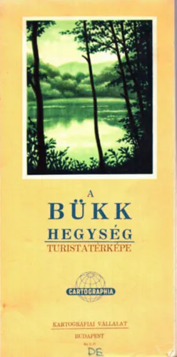 A Bükk hegység turistatérképe (1978) Szezonális akció