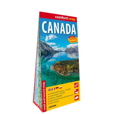 Bestseller Kanada Comfort térkép (Expressmap)