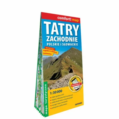Nyugat-Tátra (Zachodnie) turistatérkép Ne maradj le