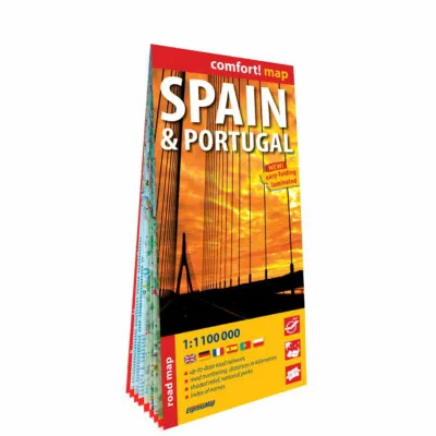 Spanyolország, Portugália Comfort térkép Árcsökkenés