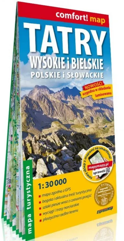 Vedd meg most Magas-Tátra (Wysokie) turistatérkép