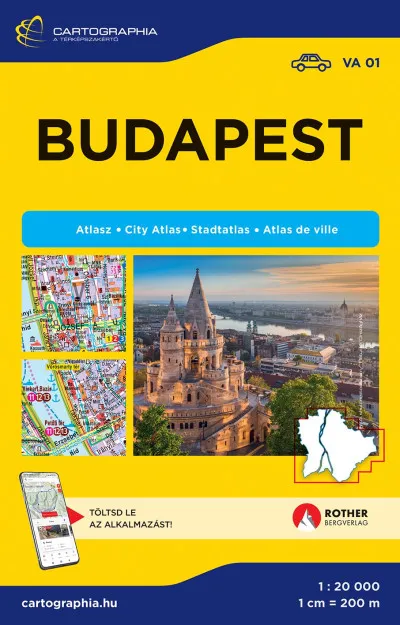 Ajánlat Budapest atlasz - 1:20 000