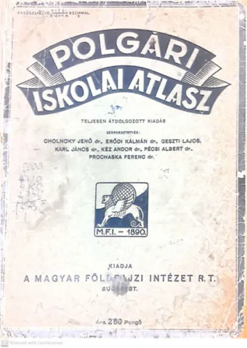 Azonnali szállítás Polgári iskolai atlasz