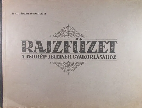 Outlet Rajzfüzet a térkép jeleinek gyakorlásához