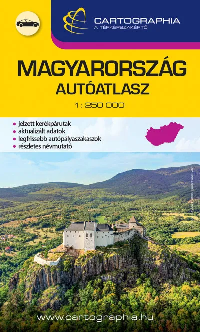 Magyarország autóatlasz 1:250000 Outlet