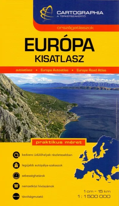 Ne maradj le Európa kisatlasz 1:1 500 000 "SC" - autóatlasz