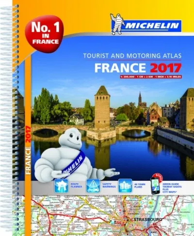 Franciaország atlasz 2017 - A4 spirál 0197 Michelin Biztonságos vásárlás