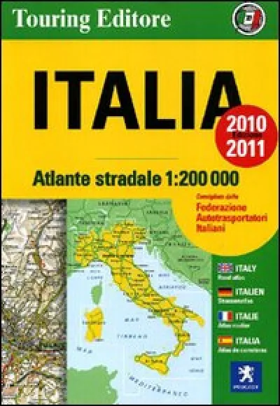 Italia 2010-2011 - Atlante stradale 1:200 000 Kiárusítás