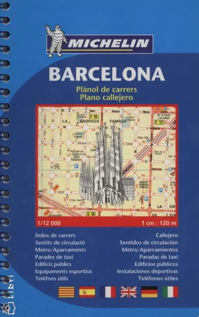 Akció Barcelona atlasz - 1:12 000