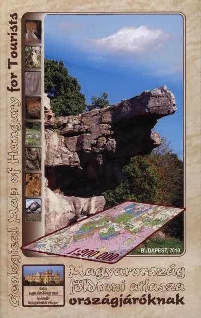 Magyarország földtani atlasza országjáróknak 1: 200 000 - Geological Map of Hungary for Tourists Kiárusítás