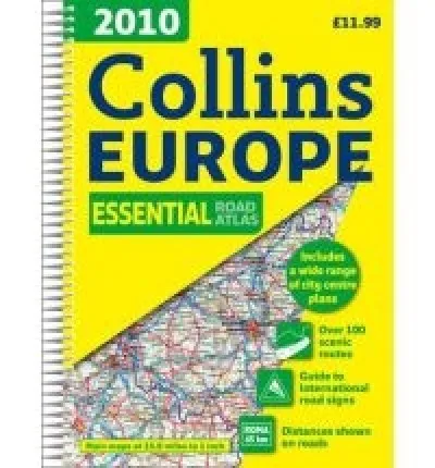 Olcsó Európa atlasz - Collins essential - 1:1 000 000