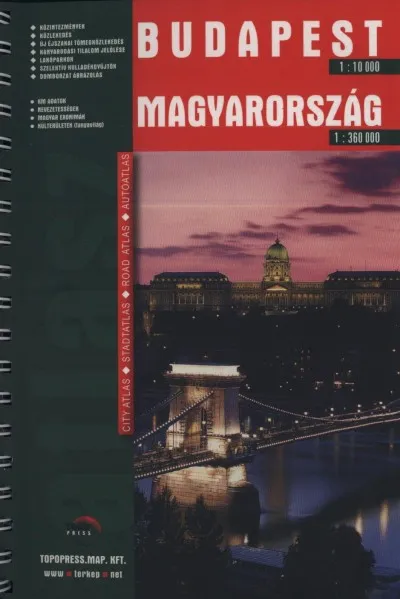 Vedd meg most Budapest atlasz - 1 : 10 000