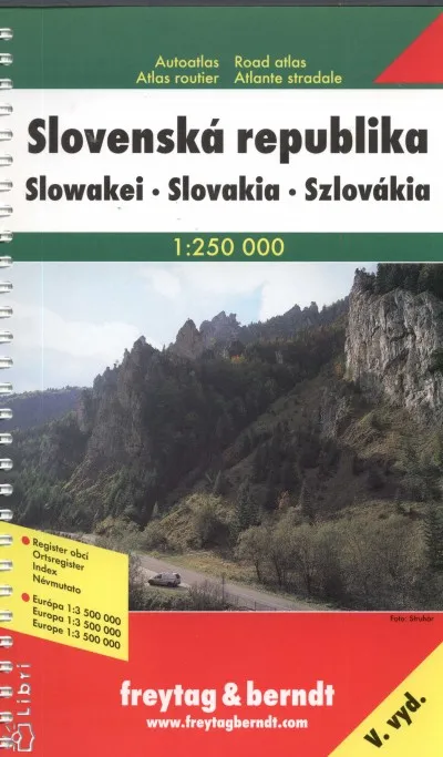 Slovenská republika 1:250 000 - Slowakei - Slovakia - Szlovákia Kedvezményes ár