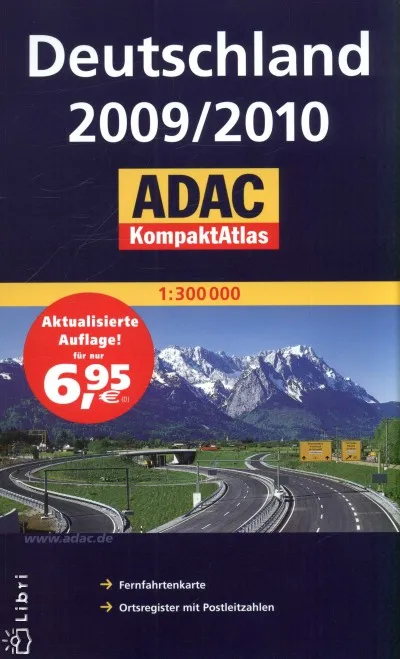 Deutschland 2009/2010 - 1:300 000 Azonnal elérhető