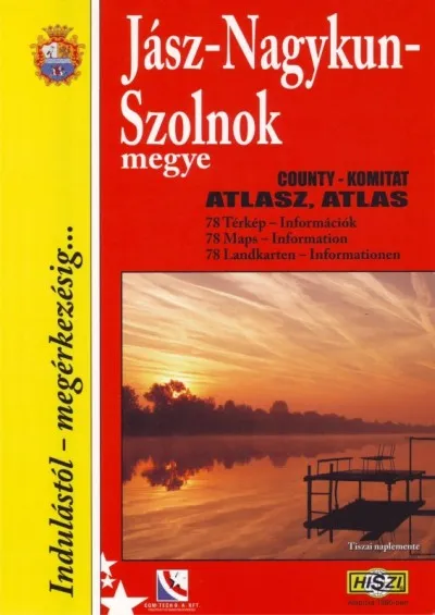 Jász-Nagykun-Szolnok megye atlasza - 1:20 000 Különleges ajánlat