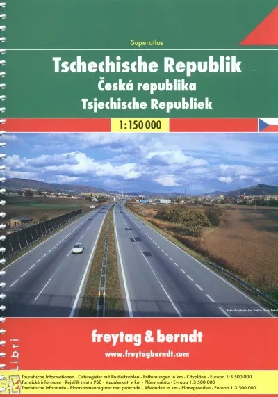 Tschechische Republik - 1: 150 000 Legkelendőbb