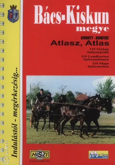 Ajánlat Bács-Kiskun megye atlasz - 1:20 000