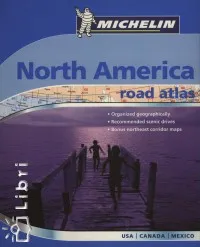 North America road atlas - USA - Canada - Mexico Árengedmény