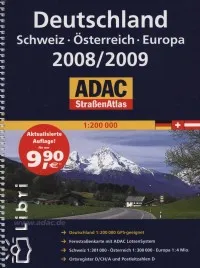 Akció Deutschland - Schweiz - Österreich - Europa 2008/2009 - 1: 200 000