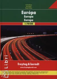 Európa autóatlasz - 1:700 000 Kiárusítás