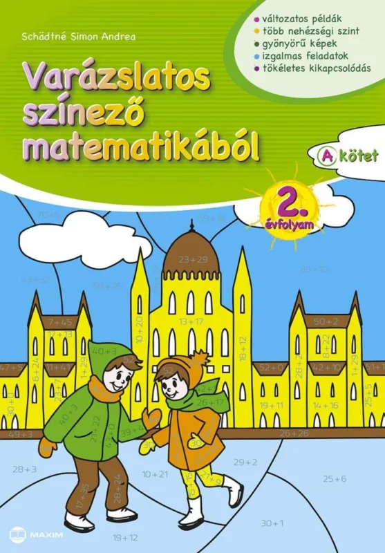 VARÁZSLATOS SZÍNEZŐ MATEMATIKÁBÓL 2. ÉVFOLYAM - A KÖTET Exkluzív ajánlat