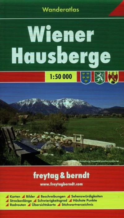 Alacsony ár Wiener Hausberge 1:50 000