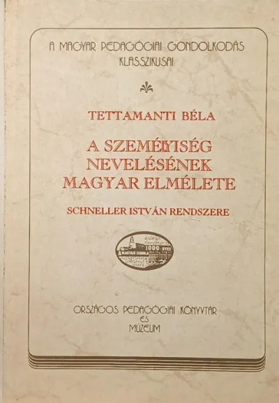 A személyiség nevelésének magyar elmélete Expressz szállítás