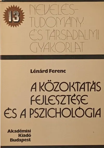 Újdonság A közoktatás fejlesztése és a pszichológia