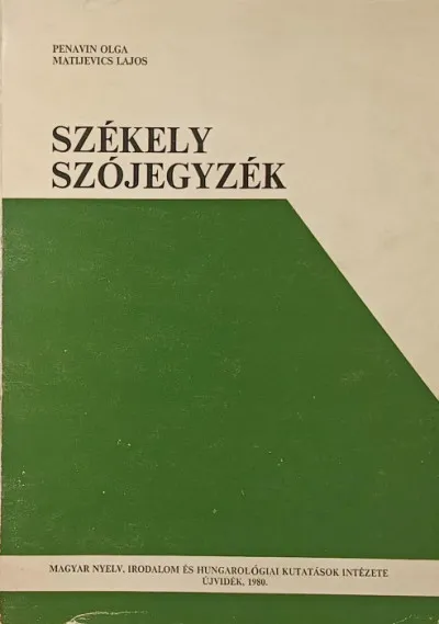 Ne maradj le Székely szójegyzék