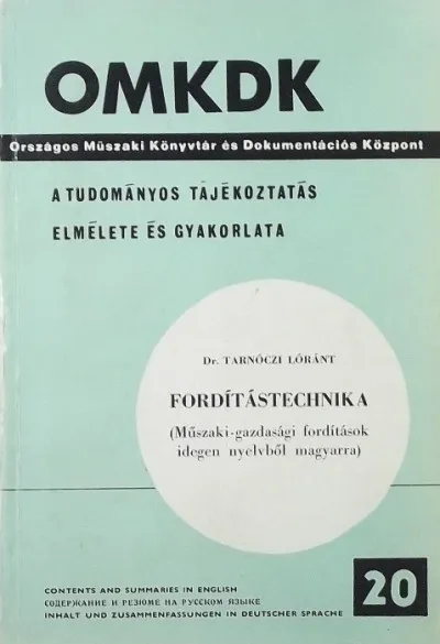 Expressz szállítás Fordítástechnika - (műszaki-gazdasági fordítások idegen nyelvből magyarra)