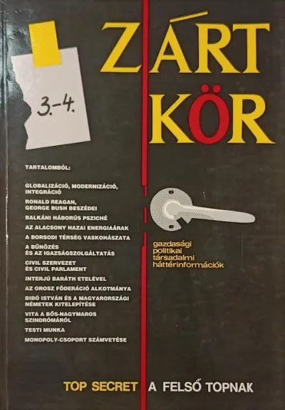 Zárt Kör 3.-4. Vásárlói kedvenc