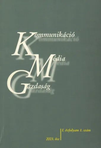 Kommunikáció Média Gazdaság - I. évfolyam 1. szám - 2003. ősz Legkelendőbb