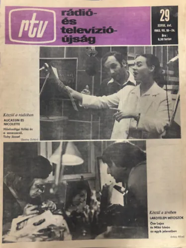 Rtv (Rádió- és televízióújság) 9. XXVIII. évf. 1983. VII. 18-24 Bestseller