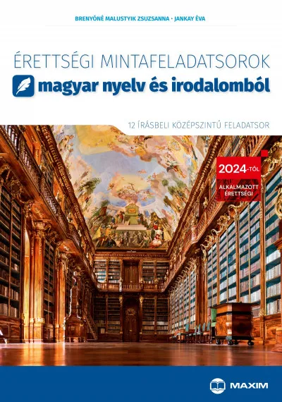 Olcsó Érettségi mintafeladatsorok magyar nyelv és irodalomból - 12 írásbeli középszintű feladatsor - 2024-től érvényes