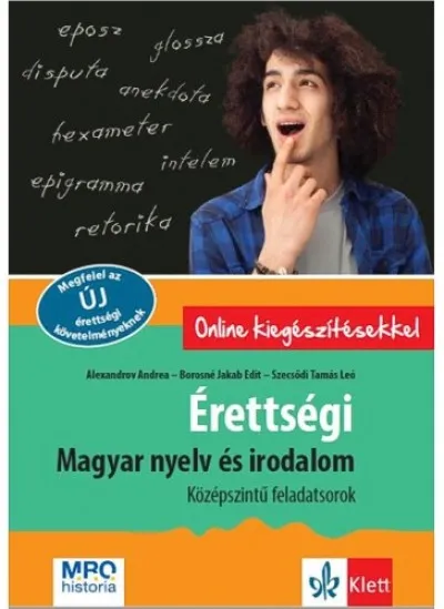 Érettségi - Magyar nyelv és irodalom - Középszintű feladatsorok Outlet