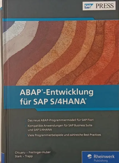 Vedd meg online ABAP-Entwicklung für SAP S/4HANA