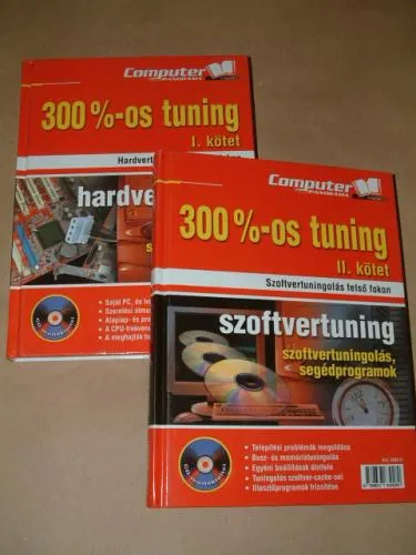 Végkiárusítás 300 %-os tuning I-II. 300%-os tuning I. - HARDVERTUNING HARDVERTUNINGOLÁS FELSŐFOKON - 300%-os tuning II. SZOFTVERTUNING SZOFTVERTUNINGOLÁS FELSŐFOKON