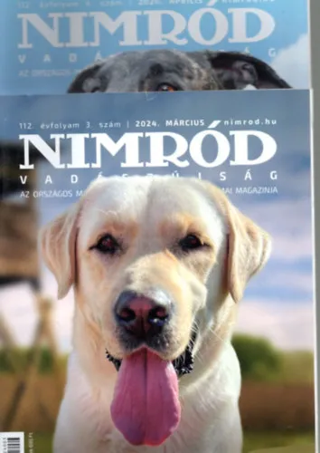 Legnépszerűbb Nimród 112. évf. 2024. március-november ( 9 szám )