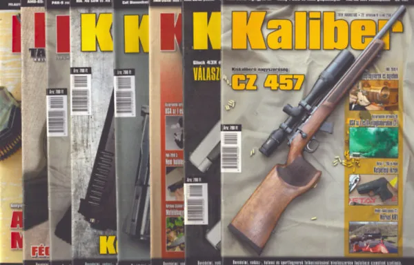 Kihagyhatatlan ajánlat Kaliber 2019/1., 3., 6., 7., 8., 9., 10., 12. számok (8 db)