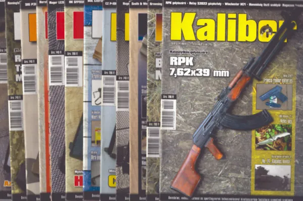 Kaliber 2018. teljes évfolyam (12 szám) Gyors szállítás
