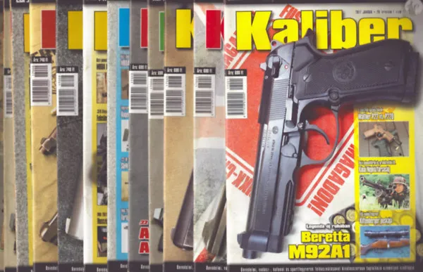 Bestseller Kaliber 2017. teljes évfolyam (12 szám)