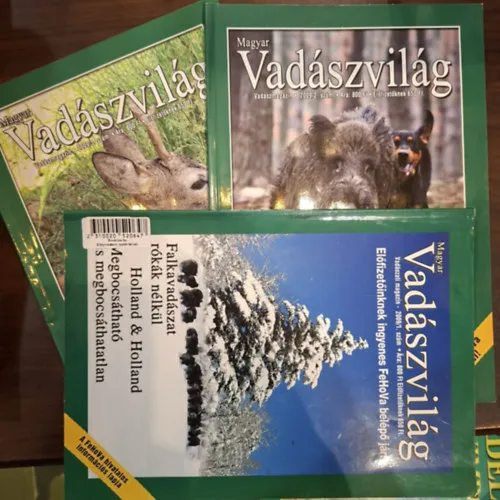 Árengedmény Magyar vadászvilág 2009/1--3. (lapszámonként)