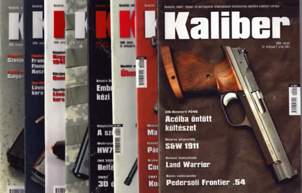 Ne maradj le Kaliber 2009/2., 4., 6., 7., 8., 10., 11., 12. számok (8 db)