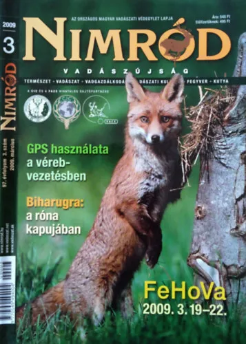 Legjobb ár Nimród vadászújság 2009. március - 97. évfolyam 3.