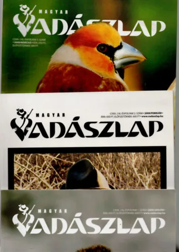 Biztonságos fizetés Magyar vadászlap 2009/1-12. (teljes évfolyam, lapszámonként)